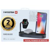Swissten punjač Apple 4u1 za Apple Watch, Airpods, iPhone + običan USB izlaz Cijene
