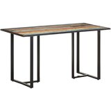 Blagovaonski stol 140 cm od masivnog obnovljenog drva | shoptok.hr