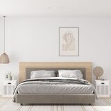  Noćni ormarići 2 kom visoki sjaj bijeli 43 x 36 x 50 cm Cijene