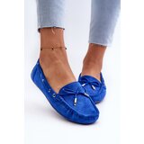 Boto Women's Blue Suede Moccasins Si Passione | Shoptok.si