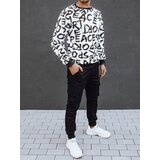 DStreet Men's hoodie without hood white | shoptok.hr