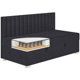 Ghado Tamno plavi dječji krevet s prostorom za odlaganje i madracem 90x200 cm Chill - | shoptok.hr