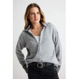 TRENDYOLMILLA Trendyol ženski duks Twoaw27Hi00032, svetlo siva | Eponuda.com