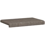  Jastučić za klupu Umjetna koža Siva Dubina 35 cm - Siva 60 x 38 x 6 5 cm | shoptok.hr
