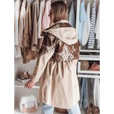 DStreet Kurtka damska przejściowa parka FERIPARKA ciemnobeżowa | shoptok.hr