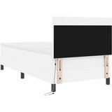 Krevet s opruga kutije Bijelo 90 x 190 cm Umjetna koža | shoptok.hr