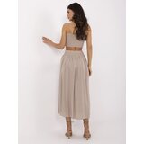Sublevel Skirt-D73761M50187B-dark beige | Shoptok.si
