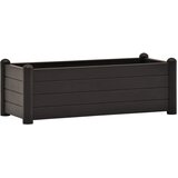  Povišena vrtna gredica PP antracit 100 x 43 x 35 cm | Eponuda.ba