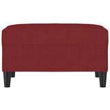  Tabure crvena boja vina 70 x 55 x 41 cm od tkanine | shoptok.hr