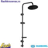 Marbomil Usponski tuš (okrugli) crni - Marbomil - AFRO | Eponuda.com