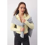 TRENDYOLMILLA Ženska jakna Twoaw26Hi00177, Žuta Cene