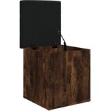  Klupa za pohranu boja hrasta 42x42x45 cm od konstruiranog drva | shoptok.hr