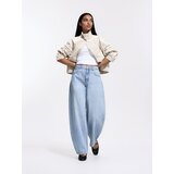 Reserved Barrel leg traperice - plava | shoptok.hr
