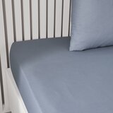 STIL plahta platno s gumicom denim 90x200+28 cm Cijene