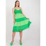 Och Bella Dress-TW-SK-BI-82345.19P-green | Shoptok.si