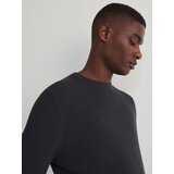 Reserved - Pamučni džemper - tamnosmeđe | shoptok.hr