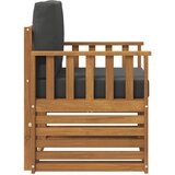  Set vanjskih sofa Čvrsto drvo akacije i poliester | shoptok.hr