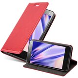 Cadorabo Ohišje, združljivo z ZTE Blade L3 v rdeče jabolko - Zaščitni ovitek z magnetnim zapiranjem, stoječo funkcijo in režo za kartice, (20549542) | Shoptok.si