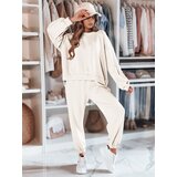 DStreet Komplet dresowy damski masełko oversizowy DRESIS ecru | Shoptok.si
