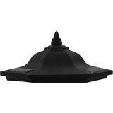 vidaXL Vrtne solarne svjetiljke 6 kom LED crne | shoptok.hr