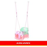Kruzzel 3-u-1 pastelna dječja ljuljačka | shoptok.hr