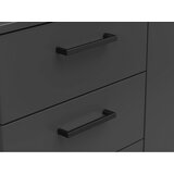 CARRYHOME komoda, barve grafita | Shoptok.si