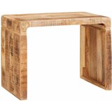  Konačna Stolić Smeđa 60 x 35 x 46 cm Čvrsto drvo manga | Eponuda.com
