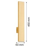  Argon 4724 - LED zidna svetiljka FREEMONT LED/6W/230V 45 cm | Eponuda.com