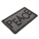  peace - anthracite anthracite bathmat | Eponuda.com