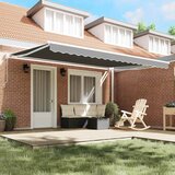  Sklopiva konstrukcija tende Bijeli 500 × 300 cm Aluminij | shoptok.hr