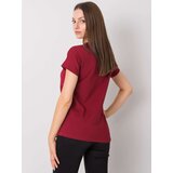 FANCY T-shirt-FA-TS-7161.32P-burgundy | Shoptok.si