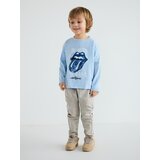 Reserved Majica dugih rukava The Rolling Stones - svjetloplavo | shoptok.hr