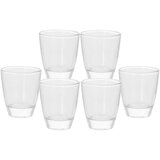 Alpina Paket 6 kozarcev za šote 45ml, združljivi z alkoholnimi pijačami, odporni, Prozorno, (5000071316) | Shoptok.si