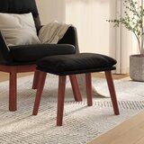 vidaXL Stolček za noge črn 45x29,5x35 cm umetno usnje Cene