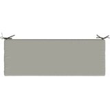  Jastučić za klupu SOEST 100% poliester Siva 120 x 40 x 8 cm - Siva 120 x 40 x 8 cm Poliester | shoptok.hr