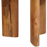  Stolovi za slaganje 3 pcs Smeđa Čvrsto drvo manga | shoptok.hr