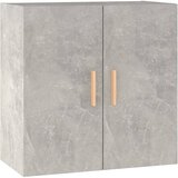 Maison Chic Stenska omarica - Zidna omarica betonsko siva 60x30x60 cm konstruiran les iu732, (22063107) Cene