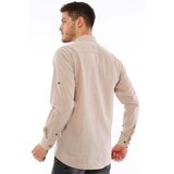 Dewberry G721 MEN'S SHIRT-BEIGE | shoptok.hr