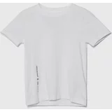 Abercrombie & Fitch Otroška kratka majica bela barva