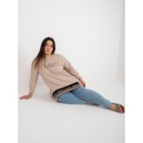 RELEVANCE Tunic-RV-TU-7779.69-beige Cene