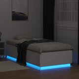  Krevetna konstrukcija s LED svjetlom Bijela 80 x 200 cm | Eponuda.com