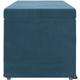  Stolica Modra 101 x 41 x 40 cm Samet in Umetno Leseno, (5000302393) | Shoptok.si