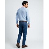 Polo Ralph Lauren Puloverji PULL COL ROND EN MAILLE TORSADEE Modra | Shoptok.si