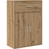 vidaXL Strani šal artisan hrast 79 x 38 x 80 cm Konstruiran les | Shoptok.si