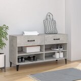 The Living Store Omarica za čevlje siva 102x35x55 cm inženirski les - Omarica Za Čevlje, (21434086) Cene
