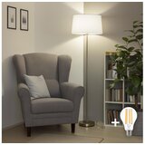  Brilagi - LED stojeća lampa CERIA 1xE27/40W/230V Ø 45 cm bela/mat hrom | Eponuda.com