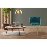Kayoom SET NASLANJAČEV, kovina, umetna masa zelena, zlate barve | Shoptok.si