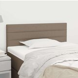  Posteljno vzglavje taupe 80x5x78/88 cm blago Cene