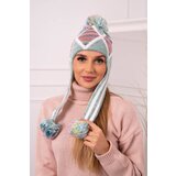 Kesi Women's cap with long ears Eunika K322 mint Cijene