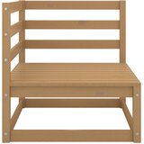  2-dijelna vrtna garnitura s jastucima boja meda od borovine | shoptok.hr